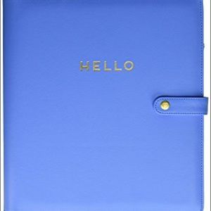 Large Blue Deluxe Happy Planner cover